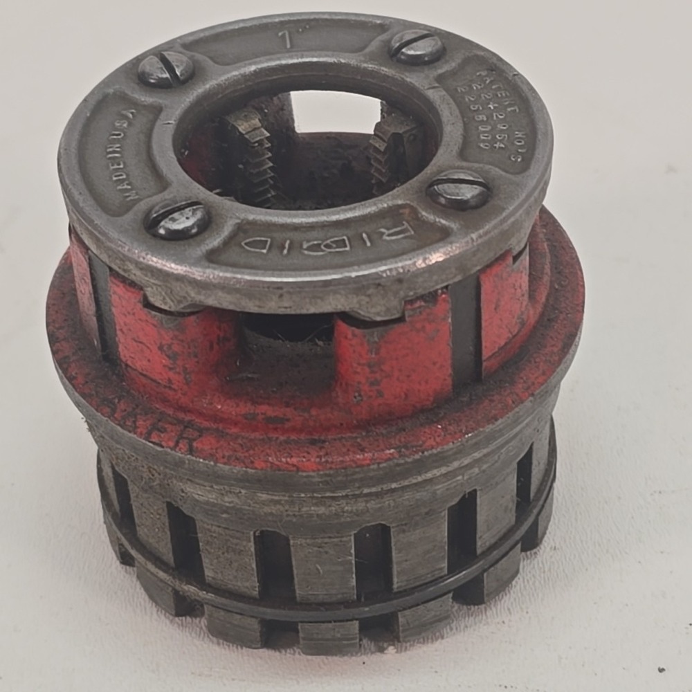 Ridgid 12-R 1" Ratchet Pipe Threader Die Head